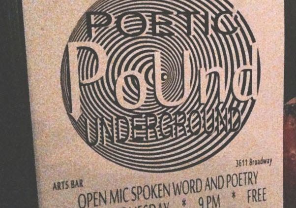 flyer for KCMO's Poetic Underground Open Mic
