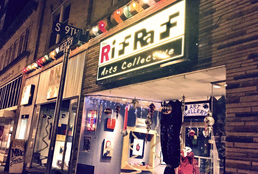 storefront at the RiffRaff Arts Collective