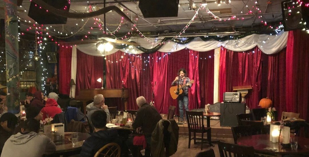 Wednesday open mic at the Mercury Cafe
